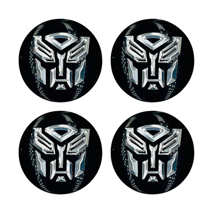 Transformer Style A Wheel Cap Logo - 4 pieces - Center Hub Badge