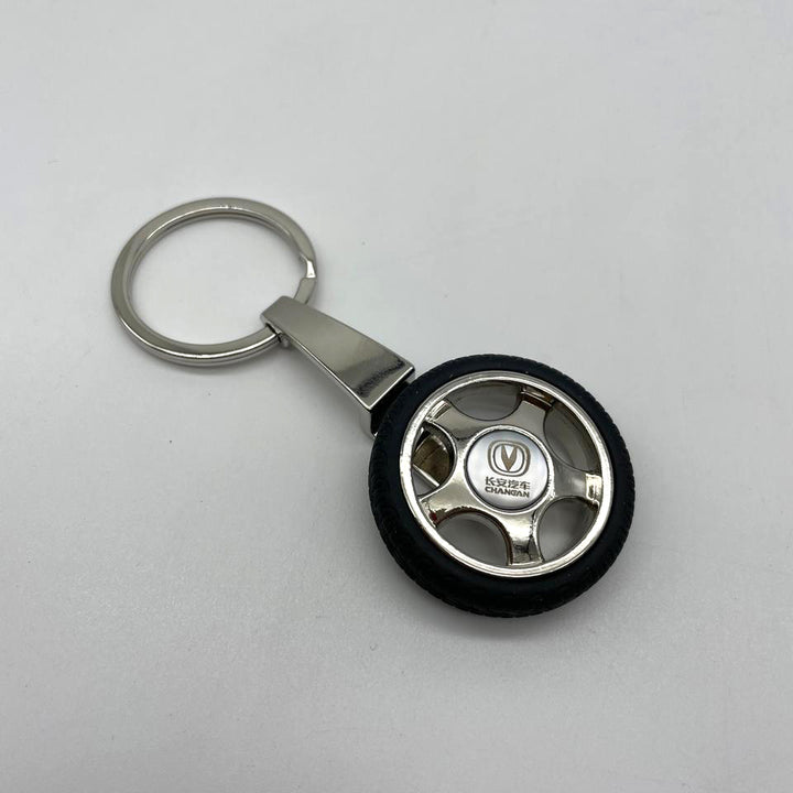 Changan Logo Tire Tyre Keychain Keyring