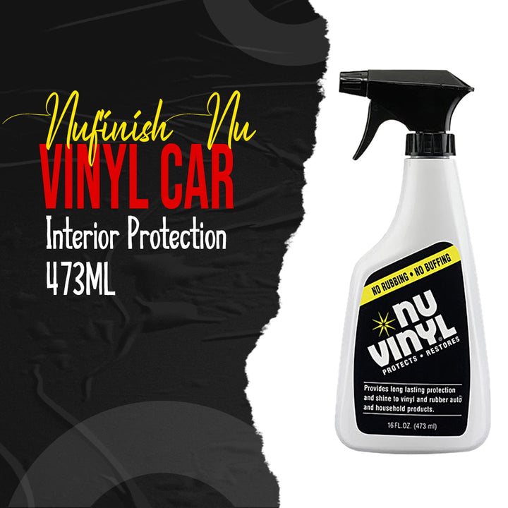Nufinish Nu Vinyl Car Interior Protection - 473ML