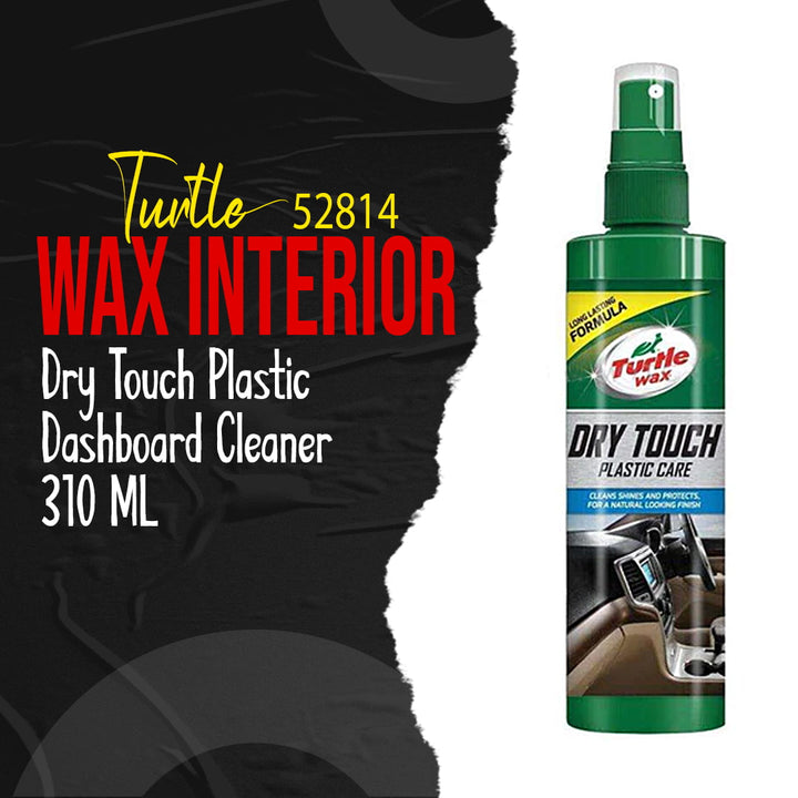 Turtle 52814 Wax Interior Dry Touch Plastic Dashboard Cleaner 310 ML