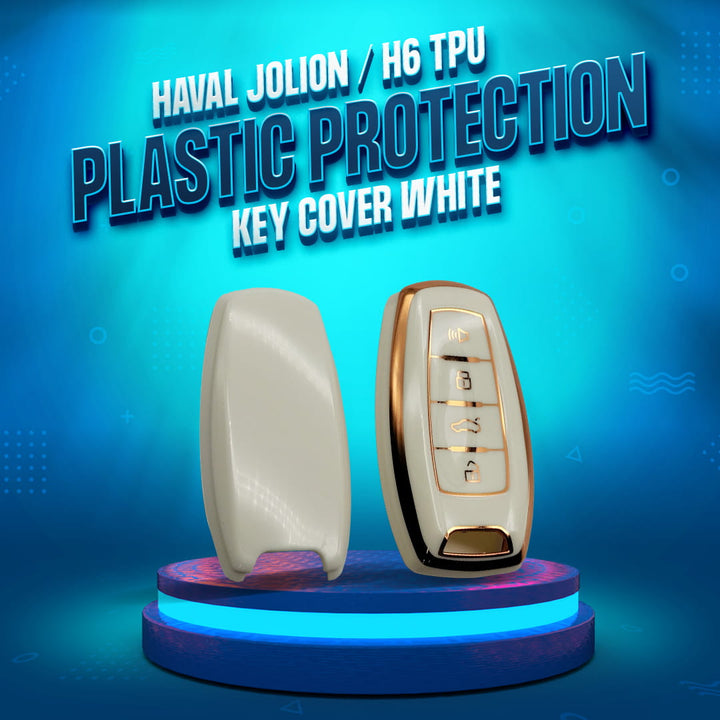 Haval Jolion / H6 TPU Plastic Protection Key Cover White - Model 2021-2024