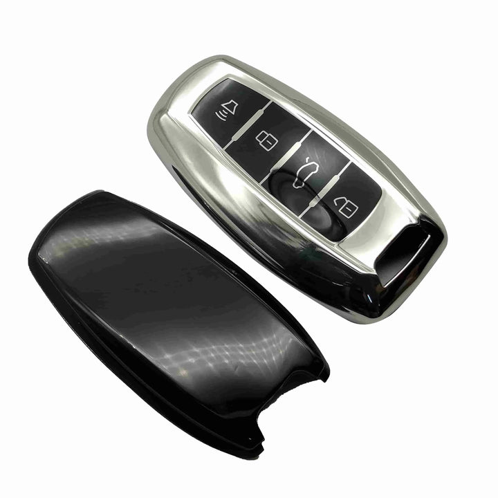 Haval Jolion / H6TPU Plastic Protection Key Cover Chrome - Model 2021-2024