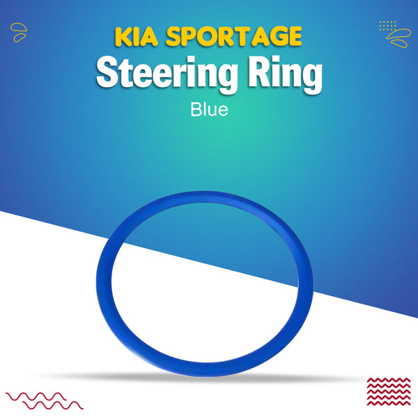 KIA Sportage Steering Ring Blue - Model 2019-2020