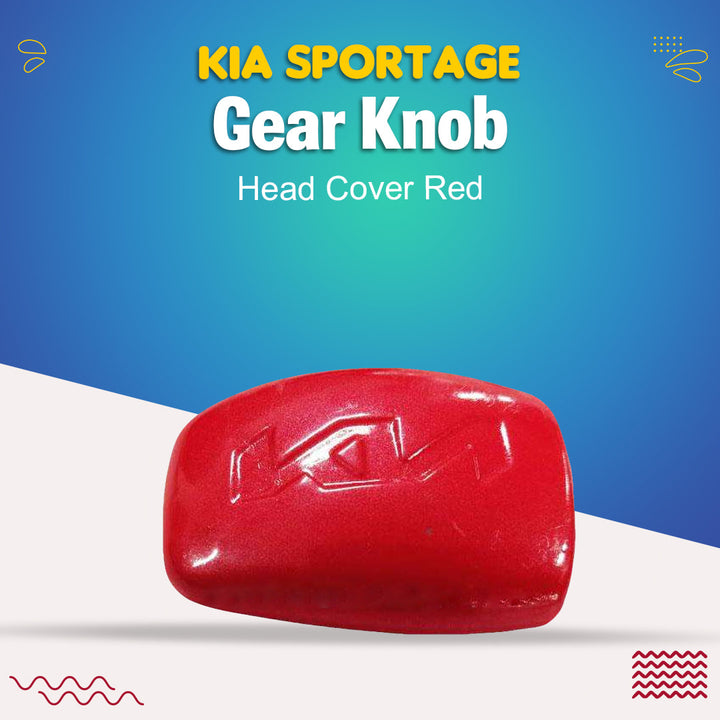 KIA Sportage Gear Knob Head Cover Red - Model 2019-2024