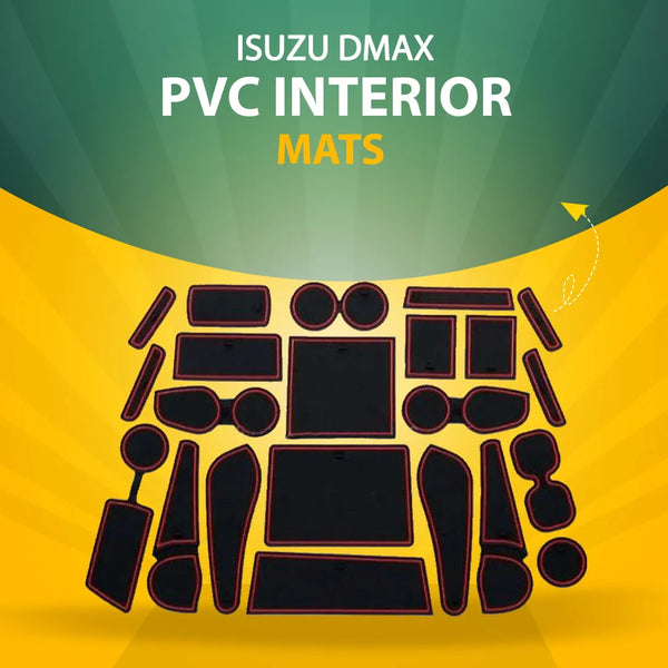 Isuzu DMax PVC Interior Mats - 2018-2021