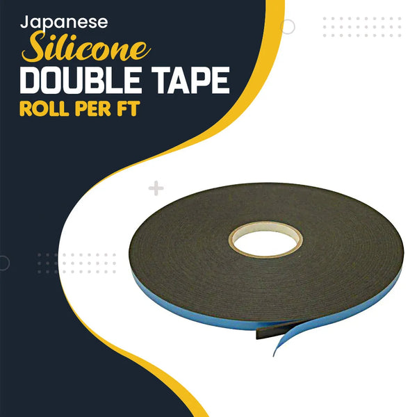 Japanese Silicone Double Tape Roll Per Ft