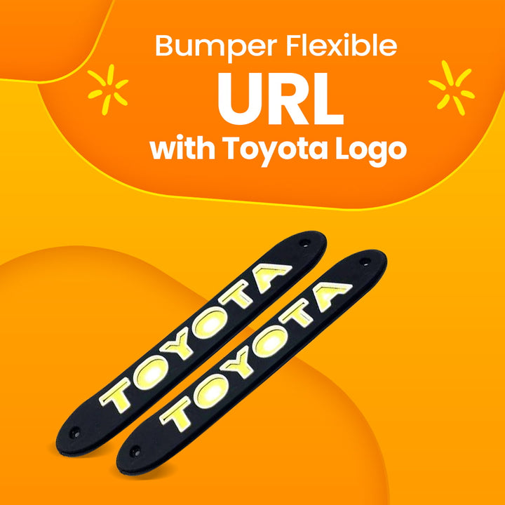 Bumper Flexible DRL with Toyota Logo