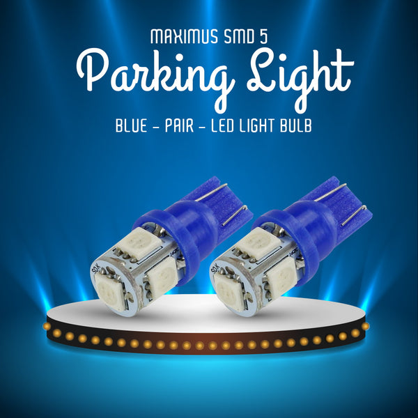 Maximus SMD 5 Parking Light Blue - Pair