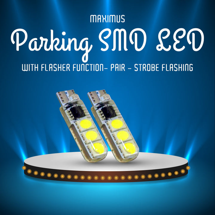 Maximus Parking SMD LED with Flasher Function- Pair