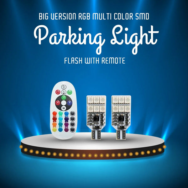 Big Version RGB Multi Color SMD Parking Light Flash with Remote