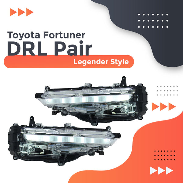 Toyota Fortuner Legender Style DRL Pair - Model 2016-2022