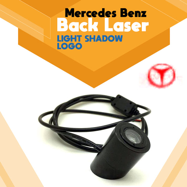 Mercedes Benz Back Laser Light Shadow Logo