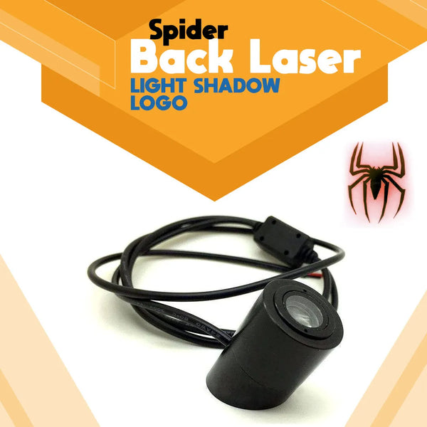 Spider Back Laser Light Shadow Logo