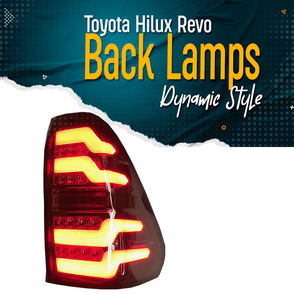 Toyota Hilux Revo/Rocco Dynamic Style Back Lamps