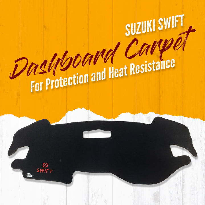 Suzuki Swift Dashboard Carpet Black - Model  2010-2020