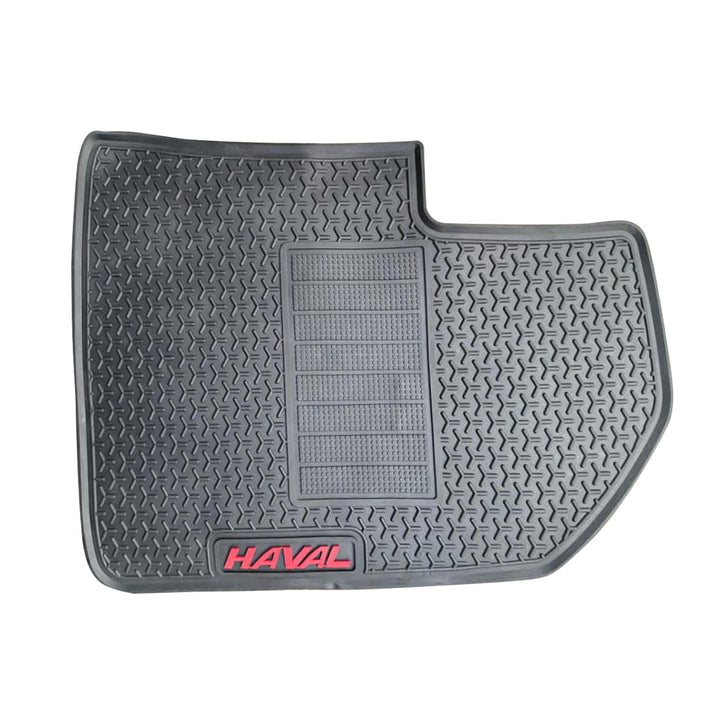 Haval H6 Custom Fit PVC Rubber Floor Mat Black Mix Design 3 Pcs - Model 2021-2024