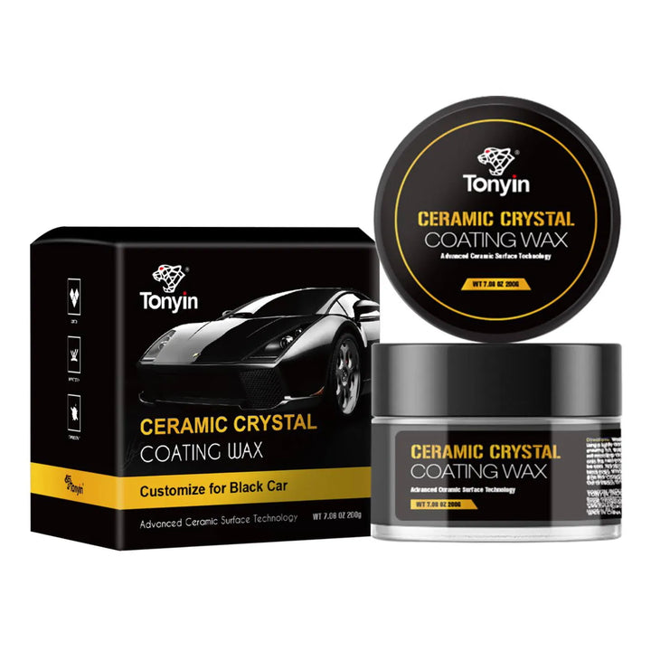 Tonyin Ceramic Crystal Coating Wax Customize For Black Car 200g (TW04E)