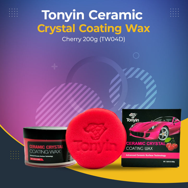 Tonyin Ceramic Crystal Coating Wax Cherry 200g (TW04D)