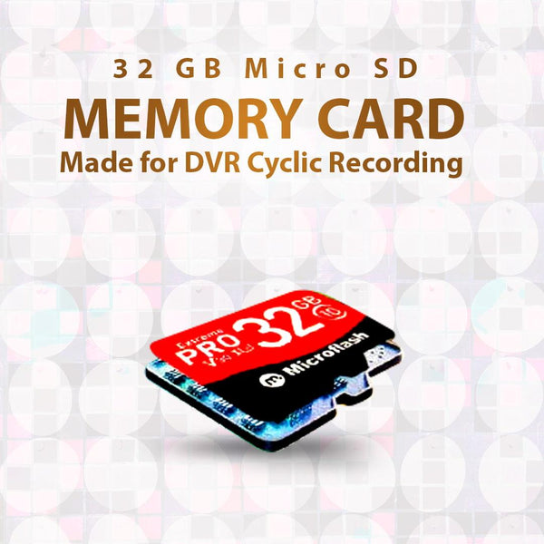 32 GB Micro SD Memory Card Made for DVR Cyclic Recording