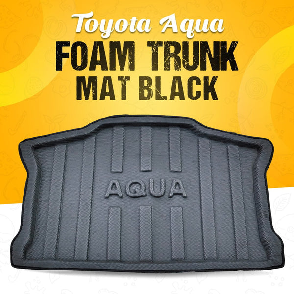 Toyota Aqua Foam Trunk Mat Mix Design - Model 2012-2021