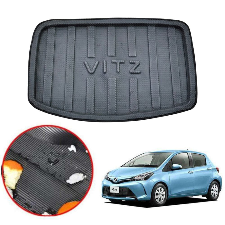 Toyota Vitz Foam Trunk Mat Mix Design - Model 2014-2019