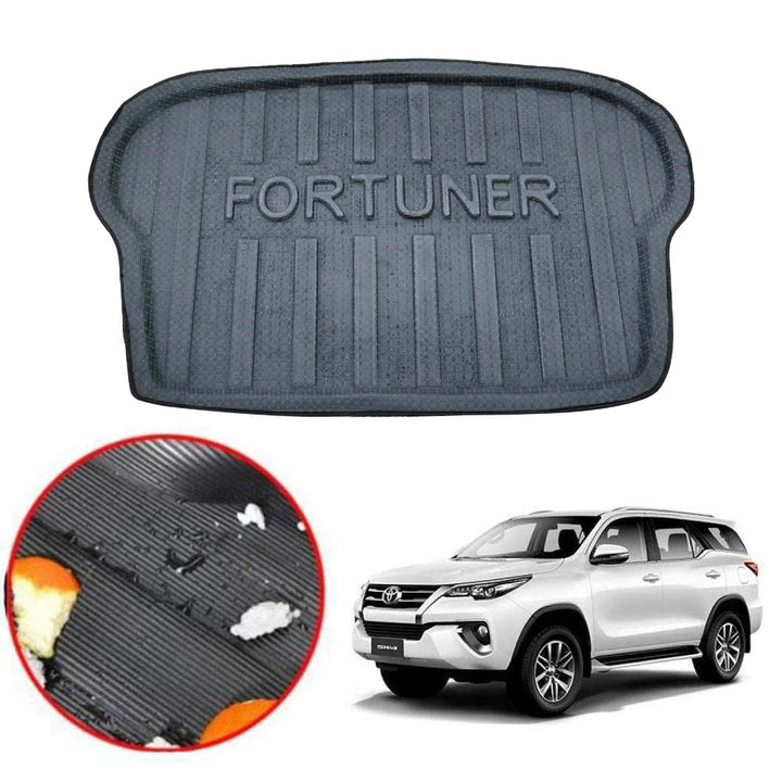 Toyota Fortuner Foam Trunk Mat Mix Design - Model 2016-2021