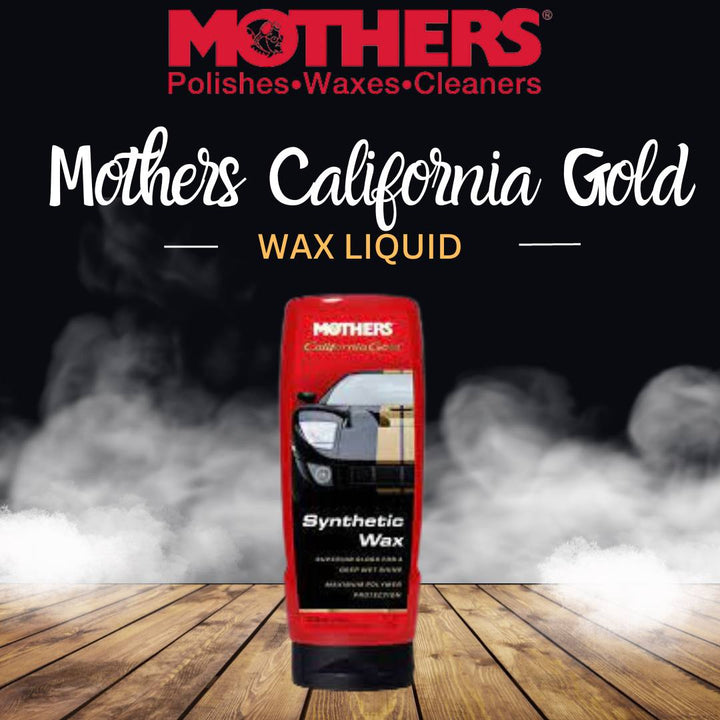 Mothers California Gold Synthetic Wax And Polish 2 in 1 (05716) - 16 OZ