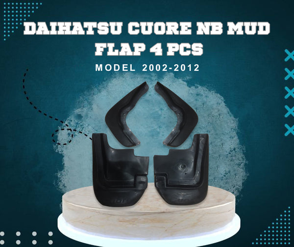 Daihatsu Cuore Mud Flap 4 Pcs