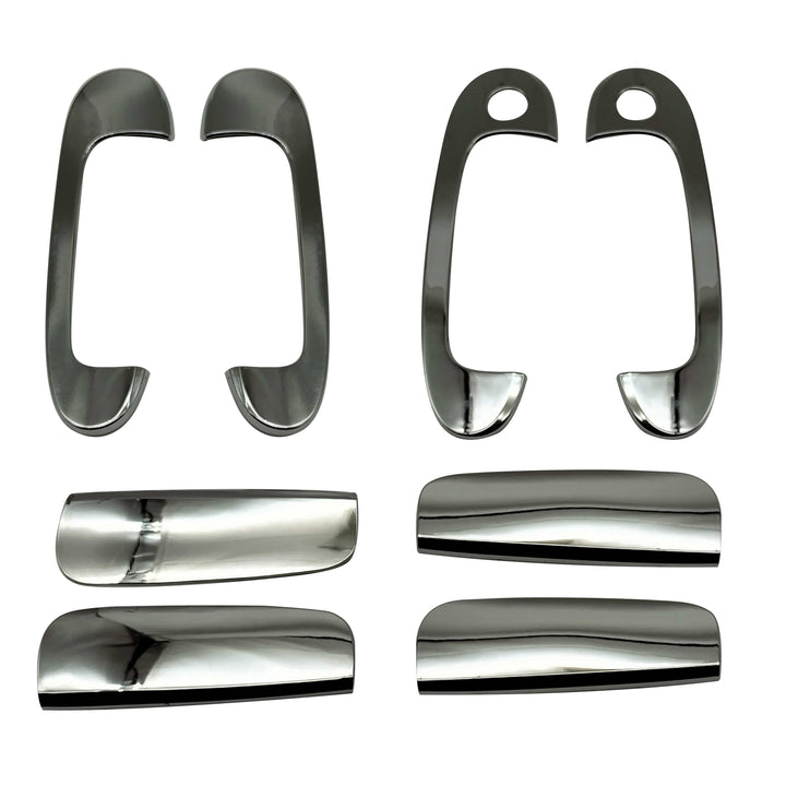 Toyota Vitz Electroplated Chrome Handle Covers - Model 1999-2004