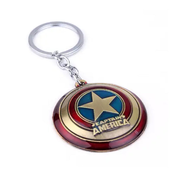 Captain America Metal Keychain Keyring