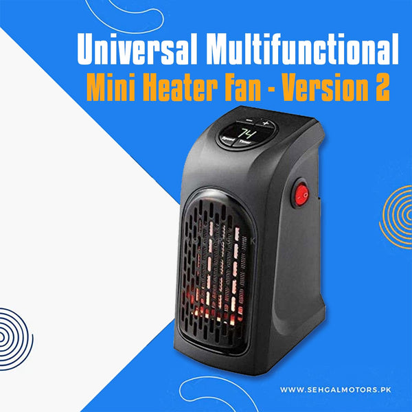 Universal Multifunctional Mini Heater Fan - Version 2