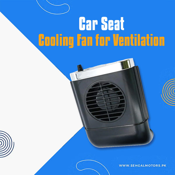 Car Seat Cooling Fan for Ventilation