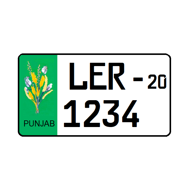 Services Custom License Number Plate - Pair