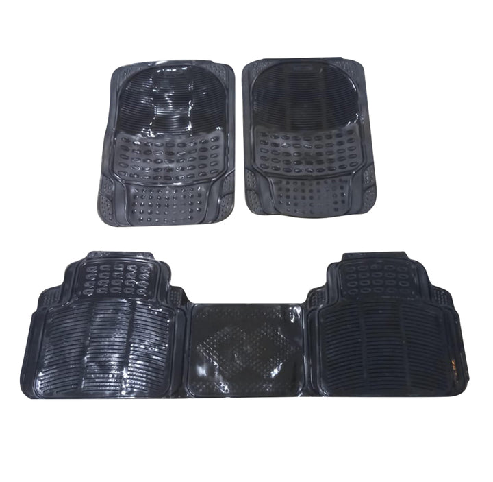 Crystal Universal Silicone Floor Mats Smoke 3 Pcs Mix Design (1096) - Design E