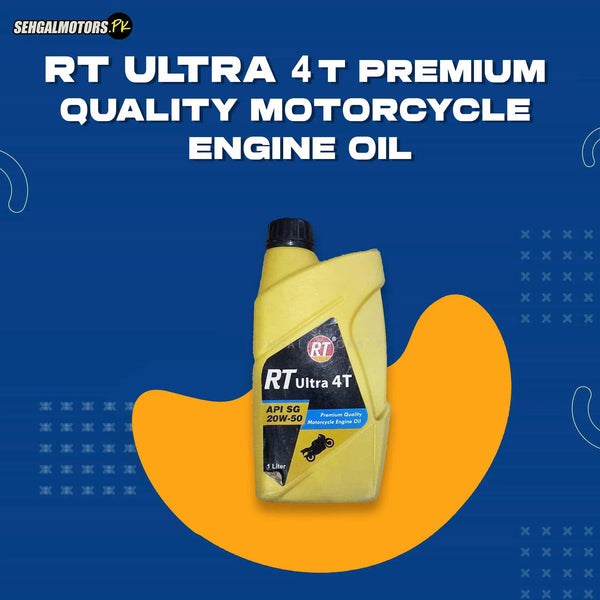 RT Ultra 4t Premium Quality Motorcycle Engine Oil