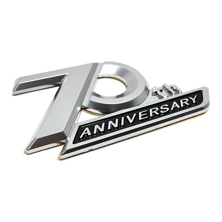 Toyota Prado 70th Anniversary Monogram Logo Emblem Original - Each