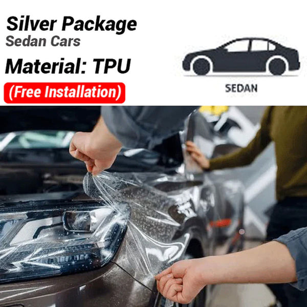 Silver Package PPF For Sedan - Type TPU - 45 RF