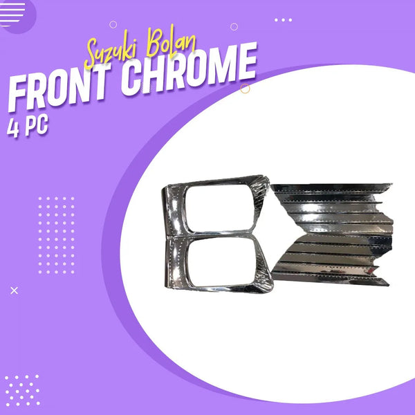 Suzuki Bolan Front Chrome 4 PC