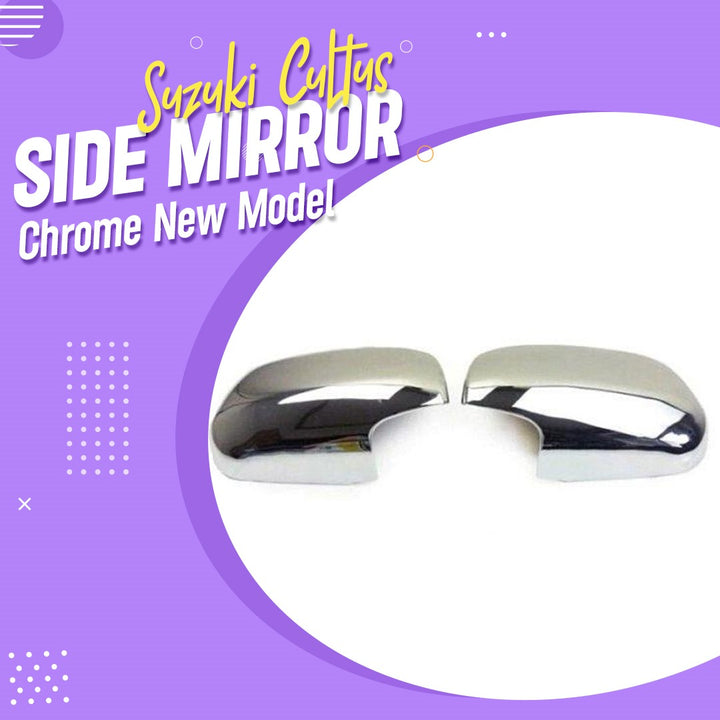 Suzuki Cultus Side Mirror Chrome New Model - Model 2017-2021