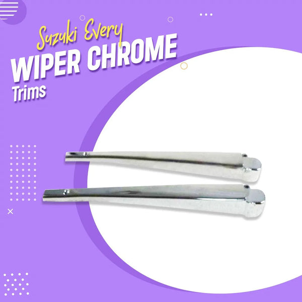 Suzuki Every Wiper Chrome Trims - Model 2005-2018