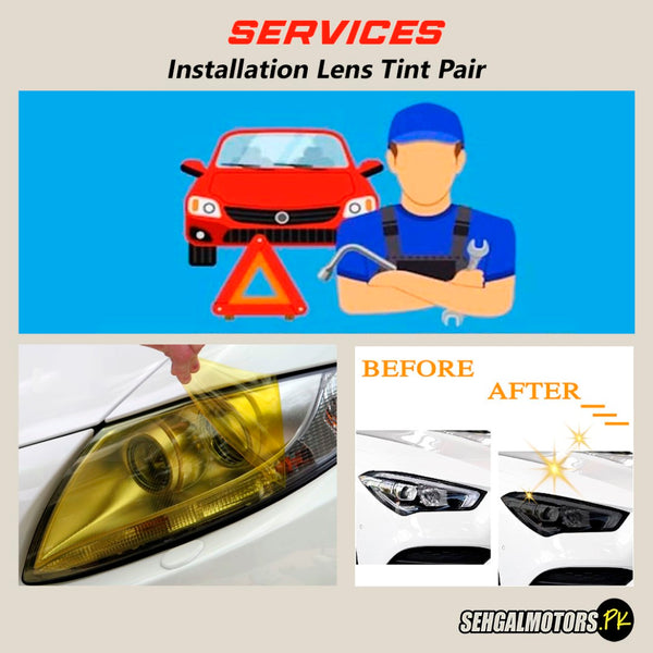 Installation Lens Tint Pair