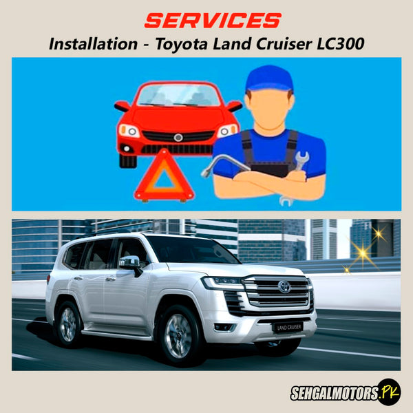 Installation - Toyota Land Cruiser LC300 Conversion