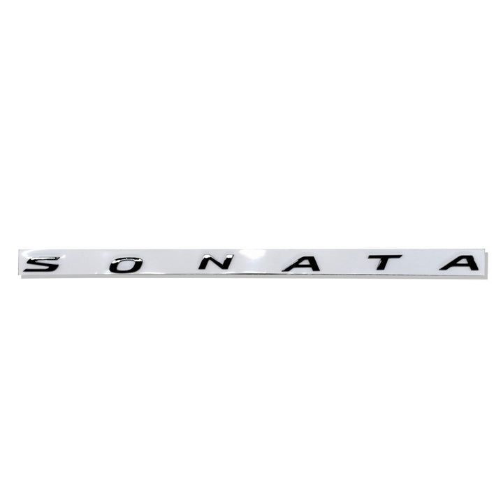 Sonata Words Alphabet Letters Logo Black