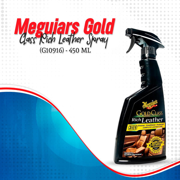 Meguiars Gold Class Rich Leather Spray (G10916) - 450 ML