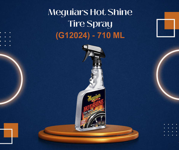 Meguiars Hot Shine Tire Spray (G12024) - 709 ML