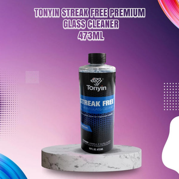 Tonyin Streak Free Premium Glass Cleaner - 473ML