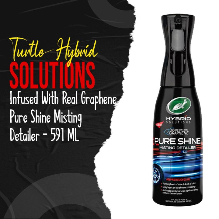 Turtle Hybrid Solutions Infused With Real Graphene Pure Shine Misting Detailer (53837/17681)-  591 ML