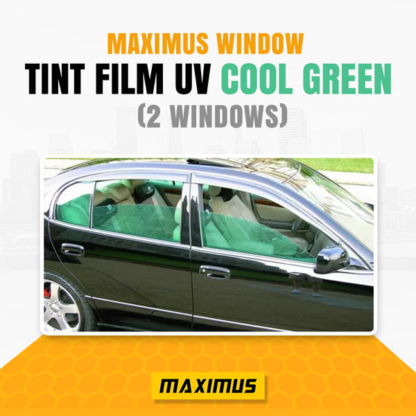 Maximus Window Tint Film UV Cool Green (2 Windows)