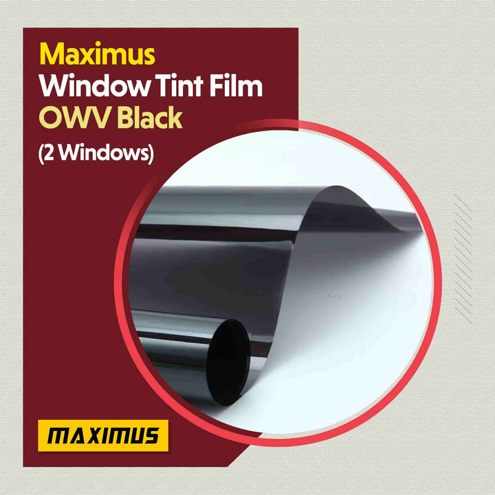 Maximus Window Tint Film OWV Black (2 Windows)