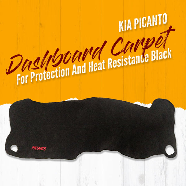 KIA Picanto Dashboard Carpet Black - Model 2019 -2021